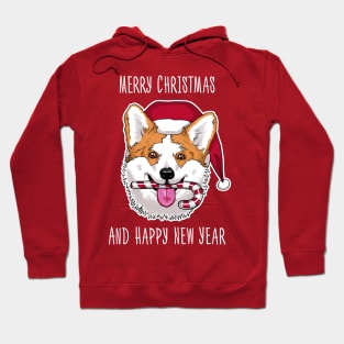 Merry Xmas for Corgi lovers Hoodie